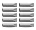 Produktbild: 10x Faber Castell Radierer Eraser Cap Grip 2001 zum Aufstecken 187000
