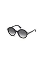 Produktbild: Tom Ford Unisex-Erwachsene FT0602 001 52 Sonnenbrille, Schwarz (Nero Lucido/Fumo)