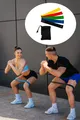Produktbild: Fitnessband Gymnastikband Widerstandsbänder Fitness Klimmzüge Strechband 5er Set
