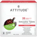 Produktbild: Attitude Nature+ Geschirrspültabs (26 Waschgänge) (43228)