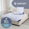Produktbild: Daunendecke »COMFORT« – 60% Daunen, 40% Federn, Klasse 1, Downpass, hergestellt in Deutschland, Größe: 135x200
