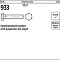 Produktbild: Sechskantschraube DIN 933 VG M12x 70 10.9 50 Stück