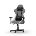 Produktbild: DXRacer Formula L Grau & Weiß Stoff das Orginal Gamingstuhl, Sessel Ergonomischer, Stuhl, Gaming Chair für PC Gamer und Office