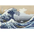 Produktbild: Diamond Dotz Diamond Painting Die grosse Welle vor Kanagawa (018-DQ12003)