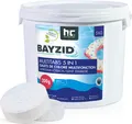 Produktbild: 1x5 kg BAYZID® Multitabs 200g 5in1 zur Dauerchlorung und stabile Wasserwerte