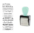 Produktbild: Werner Dorsch Stempel trodat Kreativstempel Mini Beste Wünsche