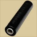 Produktbild: 1 Stretchfolie Hand-Rolle schwarz 500 mm x ca. 236 m - 23 µ Wickelfolie