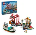 Produktbild: LEGO® 60422 Hafen mit Frachtschiff Konstruktionsspielsteine