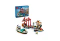 Produktbild: LEGO® 60422 Hafen mit Frachtschiff Konstruktionsspielsteine