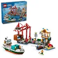Produktbild: LEGO 60422 City Hafen mit Frachtschiff 8+