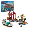 Produktbild: LEGO City Hafen mit Frachtschiff 60422