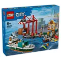 Produktbild: LEGO® City 60422 Hafen mit Frachtschiff