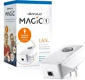 Produktbild: Devolo Magic 1 Lan Powerline Gigabit Erweiterungsadapter Netzwerk Adapter 1200+