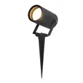 Produktbild: HOFTRONIC - Spikey LED Strahler mit Erdspieß 4 Watt 345lm 2700K Schwarz IP64 Wasserdicht Außenlampe für die Beleuchtung von Garten, Terrasse, Pflanzen, Wegen, Teich Außen-Strahler Gartenstrahler