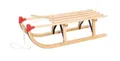 Produktbild: Holzschlitten Davos 100 x 34,5 x 25 cm Natur Schlitten Winter Schneeschlitten