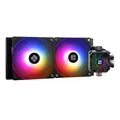 Produktbild: Flüssig-CPU-Kühler 240mm Aluminium Luftkühlung PWM ARGB Universal