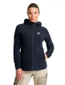 Produktbild: RevolutionRace Hiker Fleece Hoodie für Damen, Leichter und elastischer Fleece-Hoodie, Deep Navy, M