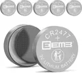 Produktbild: EEMB 5 Pack CR2477 Batterie 3V Lithium Knopfzellenbatterien 2477 Batterie