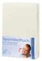 Produktbild: Julius Zöllner Spannbetttuch ecru Jersey 70 x 140 cm