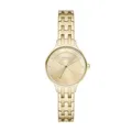 Produktbild: Skagen Anita Lille Uhr für Damen, Quarzwerk mit Edelstahl- oder Lederarmband, Gold-Ton, 30MM