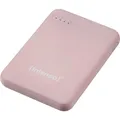 Produktbild: Intenso Powerbank XS5000 – 5.000 mAh – Kompakter externer Akku für Smartphone, Tablet & Kamera, USB-C, USB-A, microUSB, Schnelles Laden, Rosé