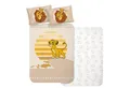 Produktbild: MTOnlinehandel Babybettwäsche Disney König der Löwen, Renforcé in 100x135 + 40x60 cm, 100% Baumwolle, 2 teilig, Bettwäsche-Set für Mädchen & Jungen, Simba