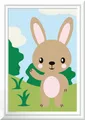 Produktbild: Ravensburger CreArt 12023101 - Süßer Hase - Malen nach Zahlen für Kinder ab 7 Jahre