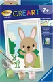 Produktbild: Ravensburger Malen nach Zahlen CREART Serie F Süßer Hase 12023101