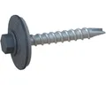 Produktbild: Sarei Piccolo Dach-und Fassadenschraube Anthrazitgrau RAL 7016 6 mm x 38 mm Pack