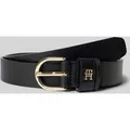 Produktbild: Tommy Hilfiger Ledergürtel mit Logo-Applikation in Black, Größe 100