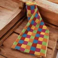 Produktbild: Cawö Handtuchserie Lifestyle Karo Multicolor 7017 Col. 25 Saunatuch 70 x 180 cm