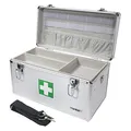 Produktbild: HMF 14701-09 Alu Medizinkoffer, Erste Hilfe Koffer, Tragegriff, 40 x 22,5 x 20,5 cm