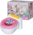 Produktbild: BABY born Toilette Puppe Geraeuschfunktion Haefchen Wegspuelen Zapf Creation