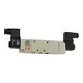 Produktbild: Riegler 5/3-Wegeventil, elektropneu., Mitte geschl., G 1/2, 24 V DC