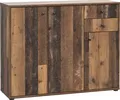 Produktbild: FORTE Kommode Tempra, Kommode, 3 Türen, 2 Schubkästen, viel Stauraum, Breite 108,8 cm