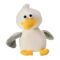 Produktbild: Kögler 75623 - Labertier-Möwe Malwin, ca. 17 cm groß, nachsprechendes Plüschtier mit Wiedergabefunktion, plappert Alles witzig nach und bewegt Sich, batteriebetrieben