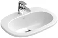 Produktbild: Villeroy & Boch O.novo Einbauwaschbecken mit Überlauf 560 x 405 x 200 mm - Weiß Alpin - 41615601