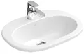 Produktbild: Villeroy & Boch Einbauwaschtisch O.novo 416156 560x405mm mittl HL. durchgest m. Ül. weiß, 41615601