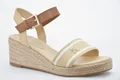Produktbild: Tommy Hilfiger Damen Eebbing Keilsandale beige r. 40
