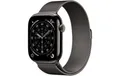 Produktbild: Apple Watch 11 46mm GPS+5G Titan Milanaise M/L schiefer/schiefer