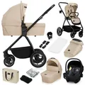 Produktbild: Kinderwagen 3 in 1 Buggy Reisebuggy inkl. Auto- Babyschale Set Buggy Reise