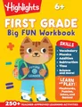 Produktbild: First Grade Big Fun Workbook: 256-Page Activity Workbook for First Graders, Vocabulary, Math, Science and More (Highlights Big Fun Activity Workbooks)
