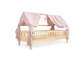 Produktbild: Ehrenkind Betthimmel Deko Hausbett, Kinderzimmer-Deko-Set (Kinderzimmer Deko), Betthimmel & Wimpelkette für magische Momente, hochwertige Materialien