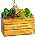 Produktbild: SIKORA BS003 Veggie Box Christbaumschmuck Glas Weihnachtsbaum Anhänger