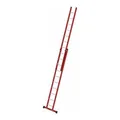 Produktbild: MUNK Kunststoff-Schiebe/Seilzugleiter 2-teilig Standtraverse 2 x 10 Sprossen