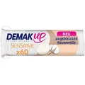 Produktbild: Demak-Up Wattepads Sensitive, rund, fusselfrei, aus Baumwolle, 60 Pads, 60 Stück