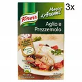 Produktbild: 3x Knorr Magia d'Aromi Aglio e Prezzemolo Steinpilze Suppenwürfel Brühe 9 x 10g