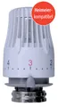 Produktbild: sanicomfort Thermostatkopf 6–28 °C M30x1,5, weiß mit Clips