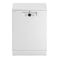 Produktbild: Beko Geschirrspüler Freistehend unterbaufähig 60 cm Watersafe+ Weiß BDFN26430W
