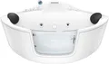 Produktbild: Whirlpool Pool Badewanne Eckwanne Wanne W60-TH 140x140cm mit Tür Walk-in-Pool